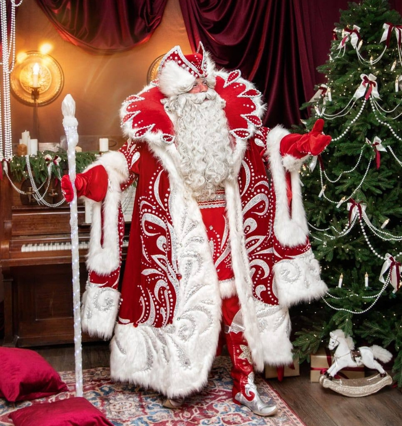    Ставропольский Дед Мороз на празднике Фото: Из личного архива Алексея Испуганова