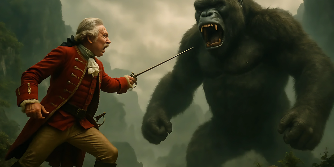 Барон Мюнхгаузен против Кинг-Конга. Битва за затерянный остров