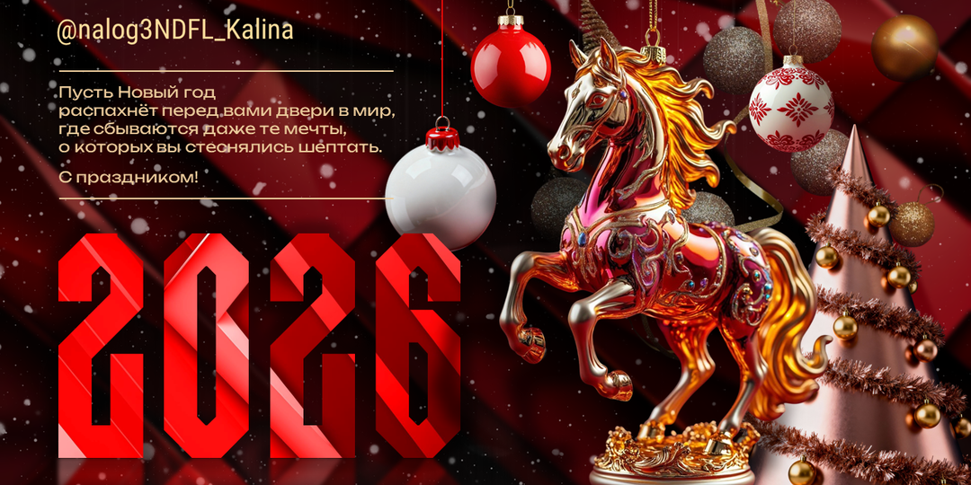 ⚡С НАСТУПАЮЩИМ НОВЫМ 2026 годом!