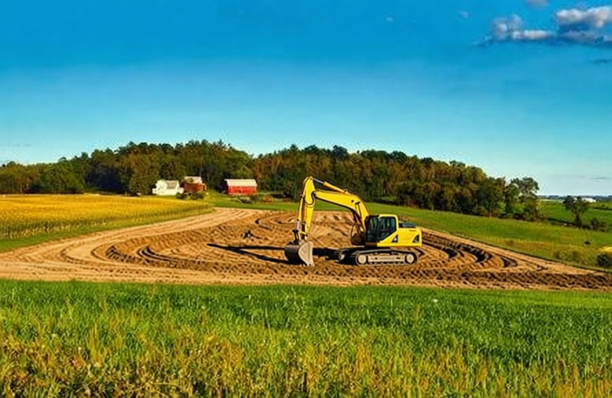 Земляные работы на участке