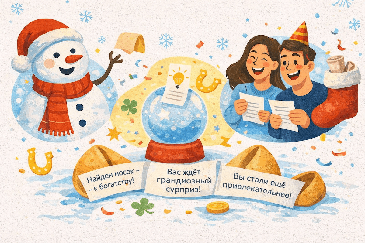 Шуточные предсказания на Новый год