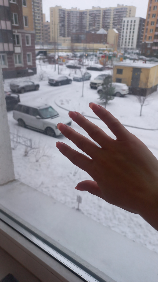 Сделала сегодня себе ногти