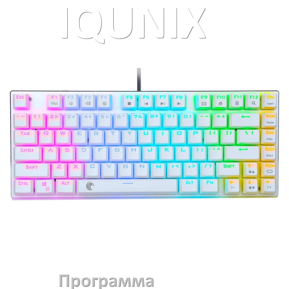 
Программа для клавиатуры IQUNIX для настройки макросов и подсветки в Windows 10 и 11