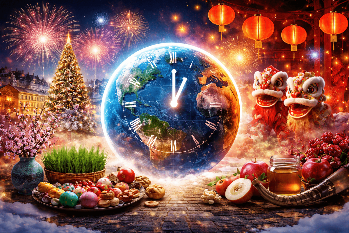    Вы задумывались, почему 1 января — не универсальная дата Нового года для всего мира?
