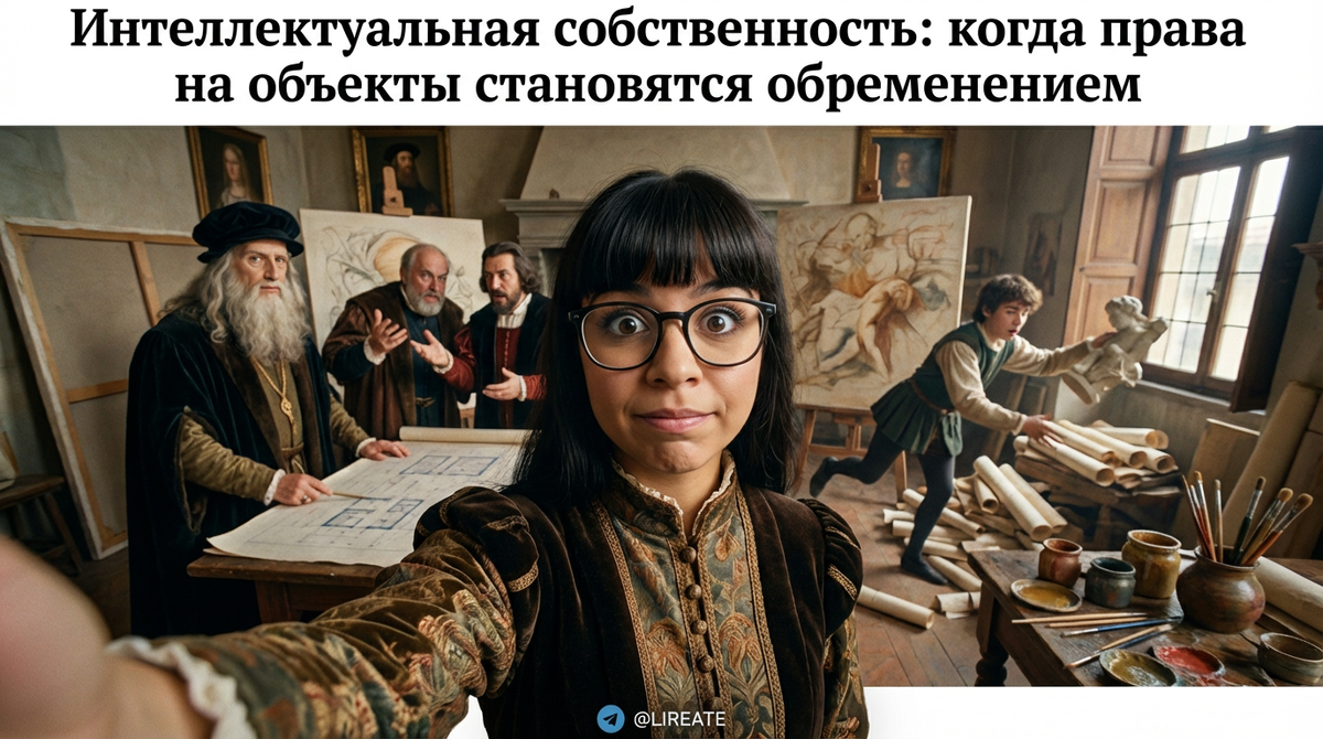    Обременение прав на интеллектуальную собственность Лирейт