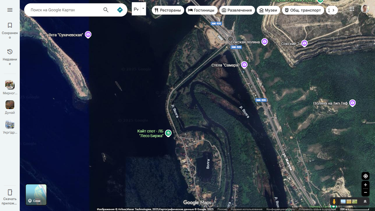 Лесобиржа и та самая старица