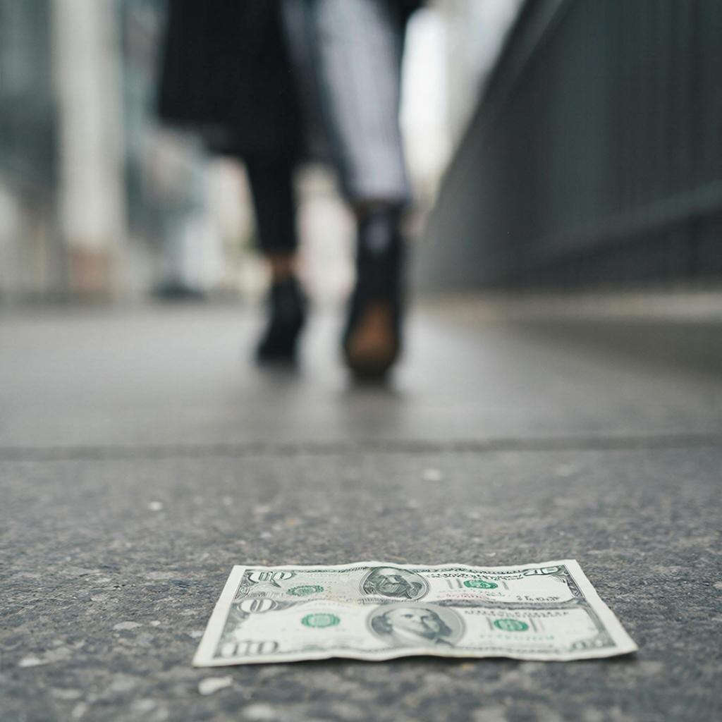 Самое мудрое решение — пройти мимо. Пусть лежит там, где упало.