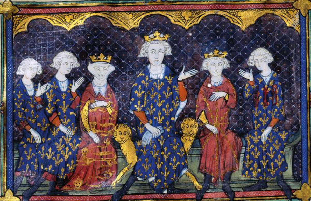 Филипп IV с семьёй