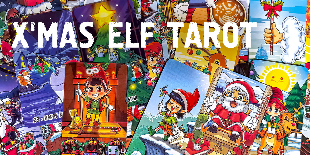Обзор колоды: X’Mas Elf Tarot (Таро рождественского эльфа)