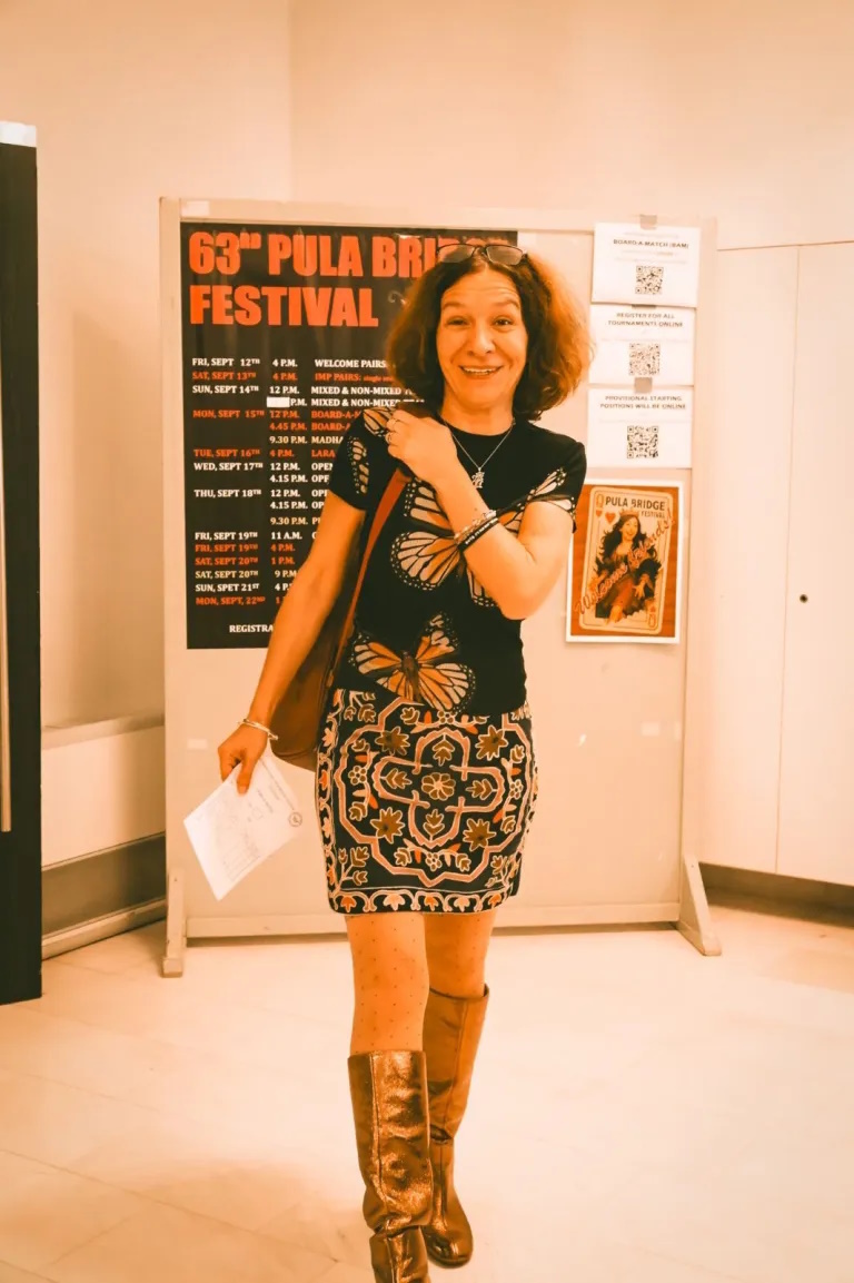 Тихана Бърклячич, организатор бриджевого фестиваля в древнем городке Пуле на побережье Адриатического моря.