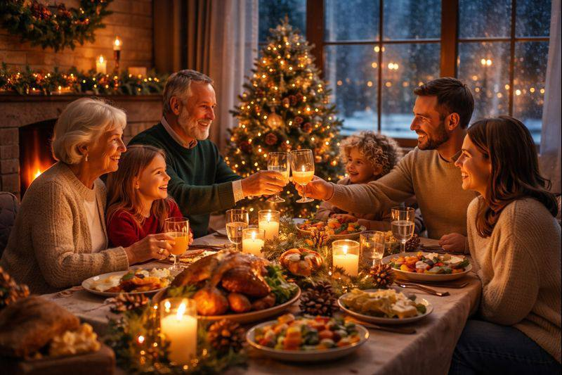 Теплая семейная атмосфера