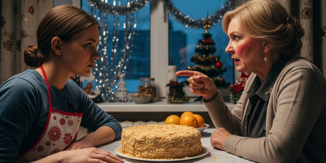 Свекровь годами унижала невестку в Новый год, пока внук не включил одно видео.