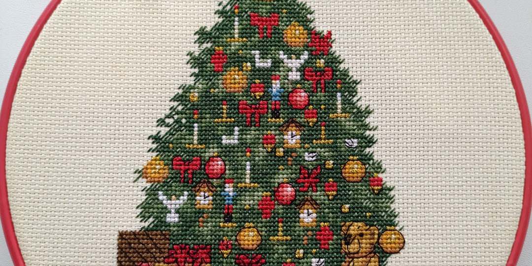 Вышивальные итоги декабря.