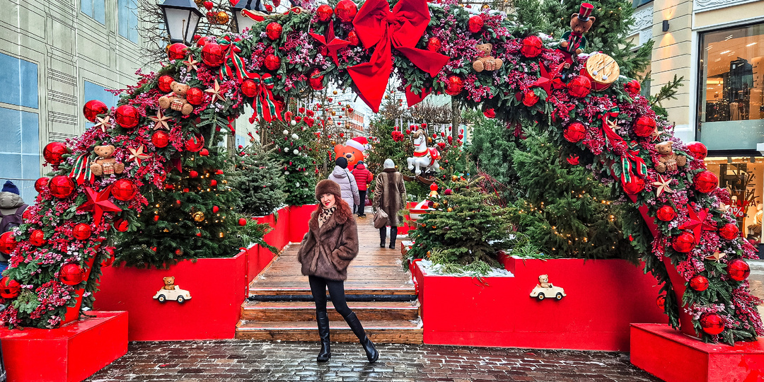 Новогодняя Москва 2026 | Подробный маршрут по самым красивым местам столицы