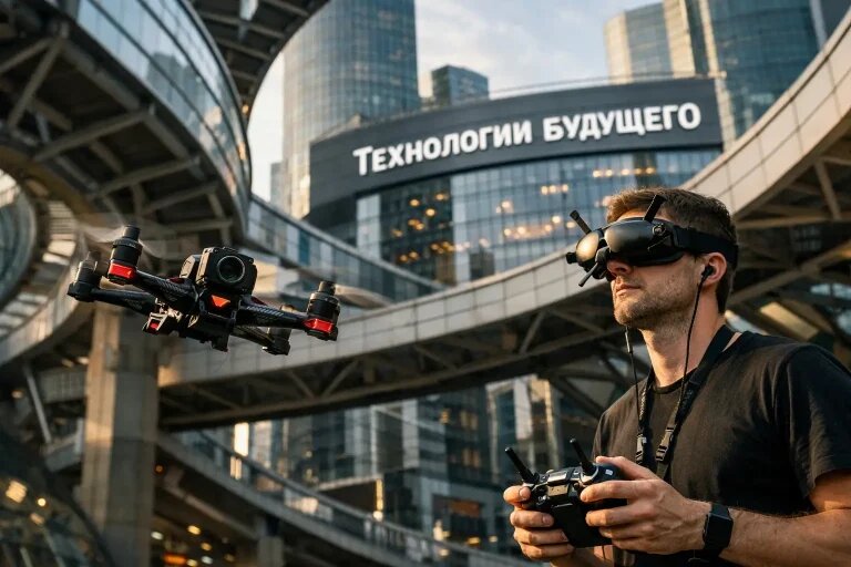    Как дроны меняют профессию оператора камеры "Обученик"