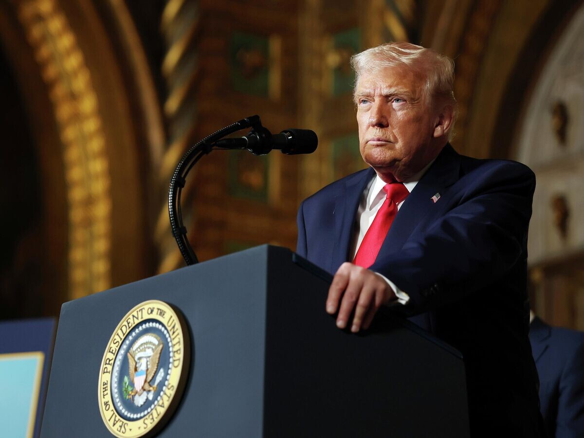    Президент США Дональд Трамп | © Getty Images / Tasos Katopodis