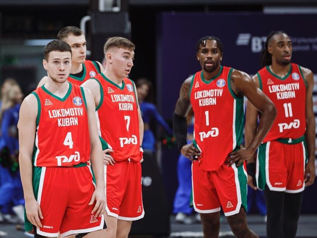    Баскетболисты "Локомотива-Кубани" | © Фото : Пресс-служба БК "Локомотив-Кубань"