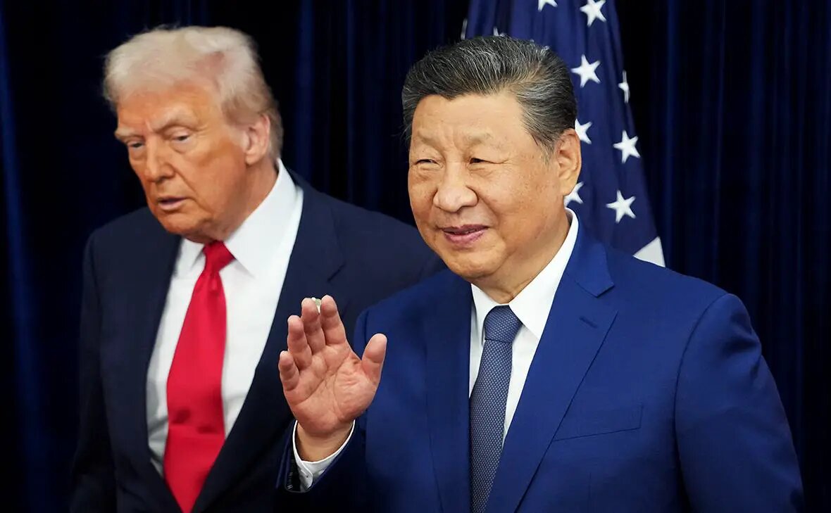    Дональд Трамп и Си Цзиньпин Фото: Andrew Harnik / Getty Images Олеся Шмелева