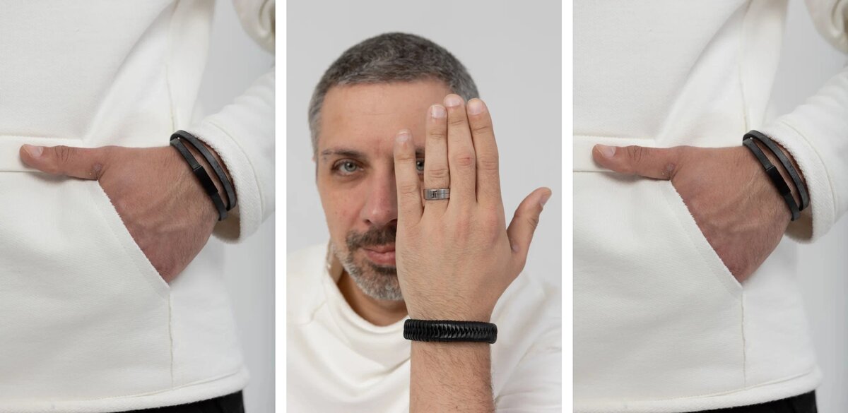 Браслет be:ra в разных ракурсах 