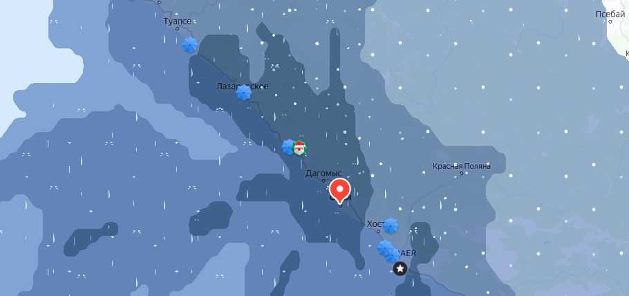 Фактическая погода на 19:00, 28.12.2025