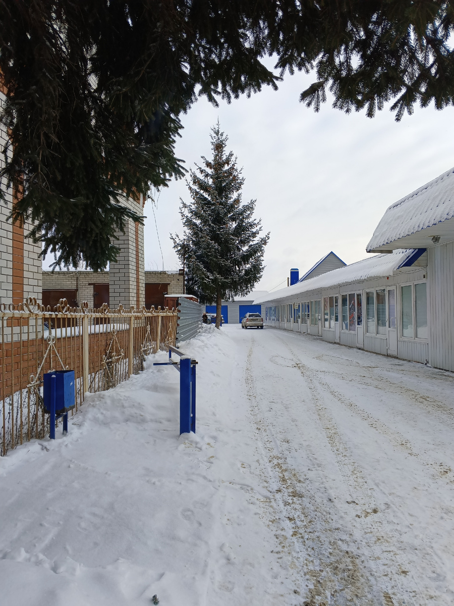 Зима в городе Рассказово