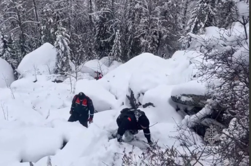Поисковики  в тайге.  фото: яндекс.
