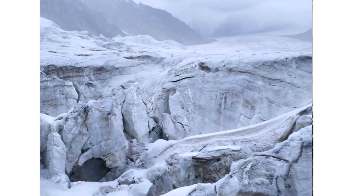 Ледник Дикй.  Фото: Альберт Ковач.