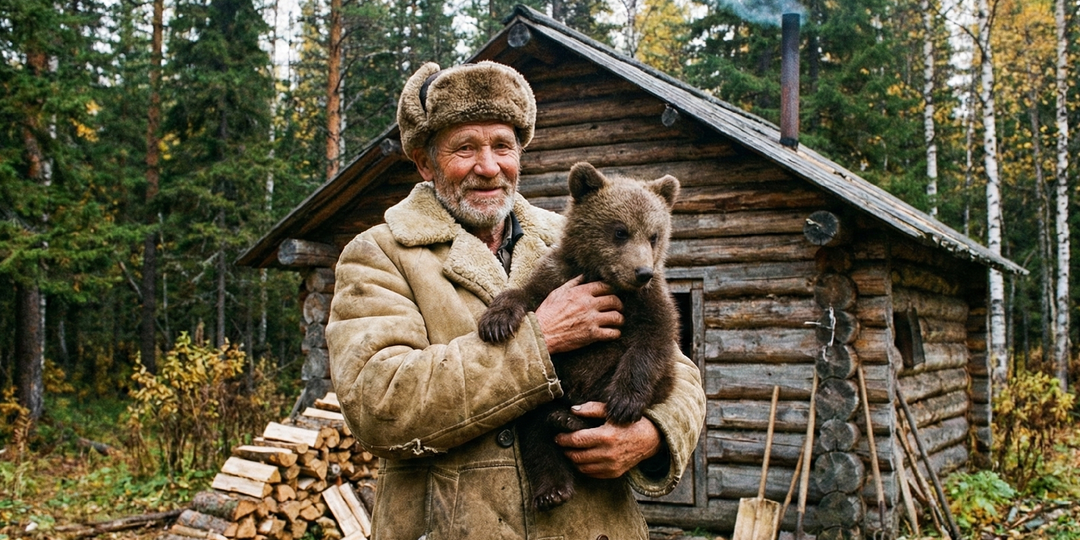 ТАЁЖНЫЙ СРУБ ЕГЕРЯ...