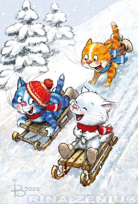 очаровательные котята Рины зенюк