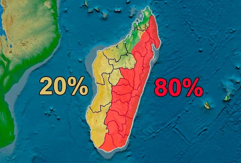 «Спиной» к Африке «лицом» к Азии: почему жители Мадагаскара селятся подальше от материка