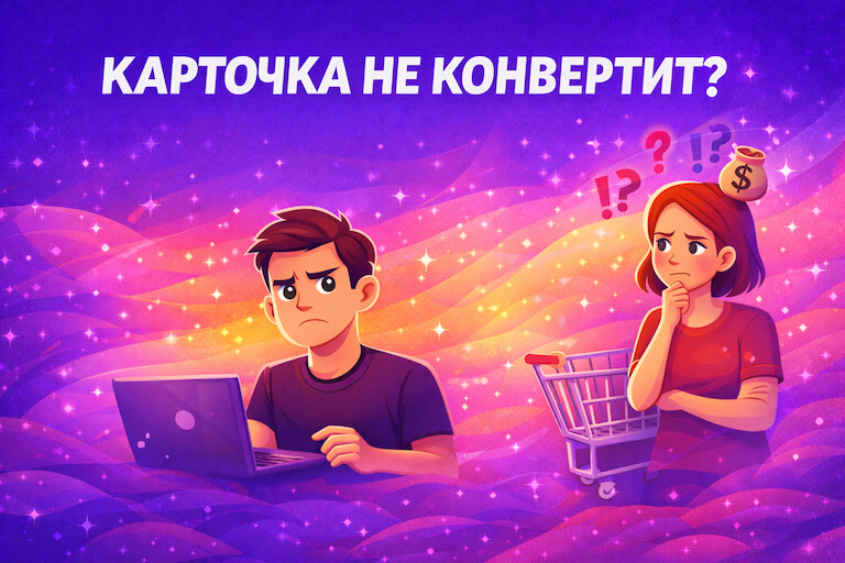 Карточка не конвертит на Wildberries 