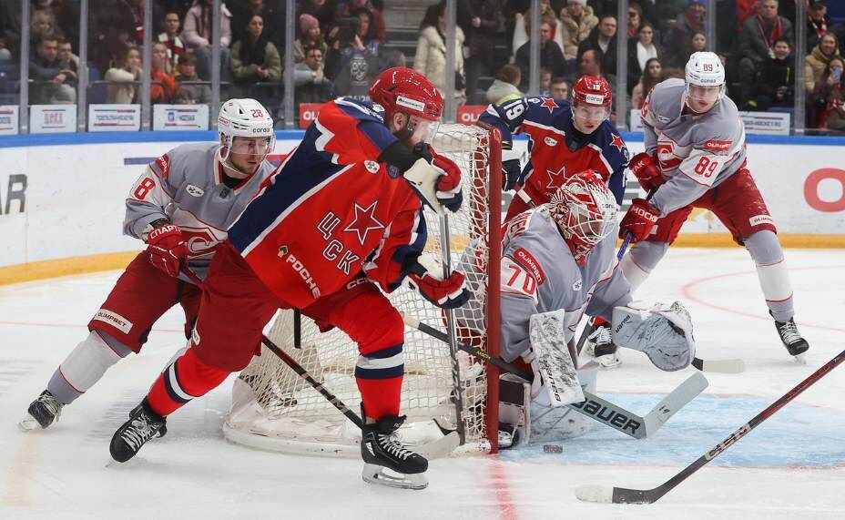    «Спартак» впервые в сезоне уступил ЦСКА. Фото: Соцсети ПХК ЦСКА