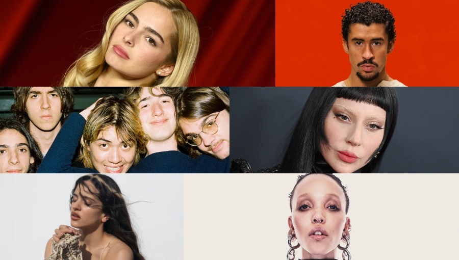 Addison Rae, Bad Bunny, Geese, Lady Gaga, Rosalia, FKA Twigs (Источник: Muzilla)