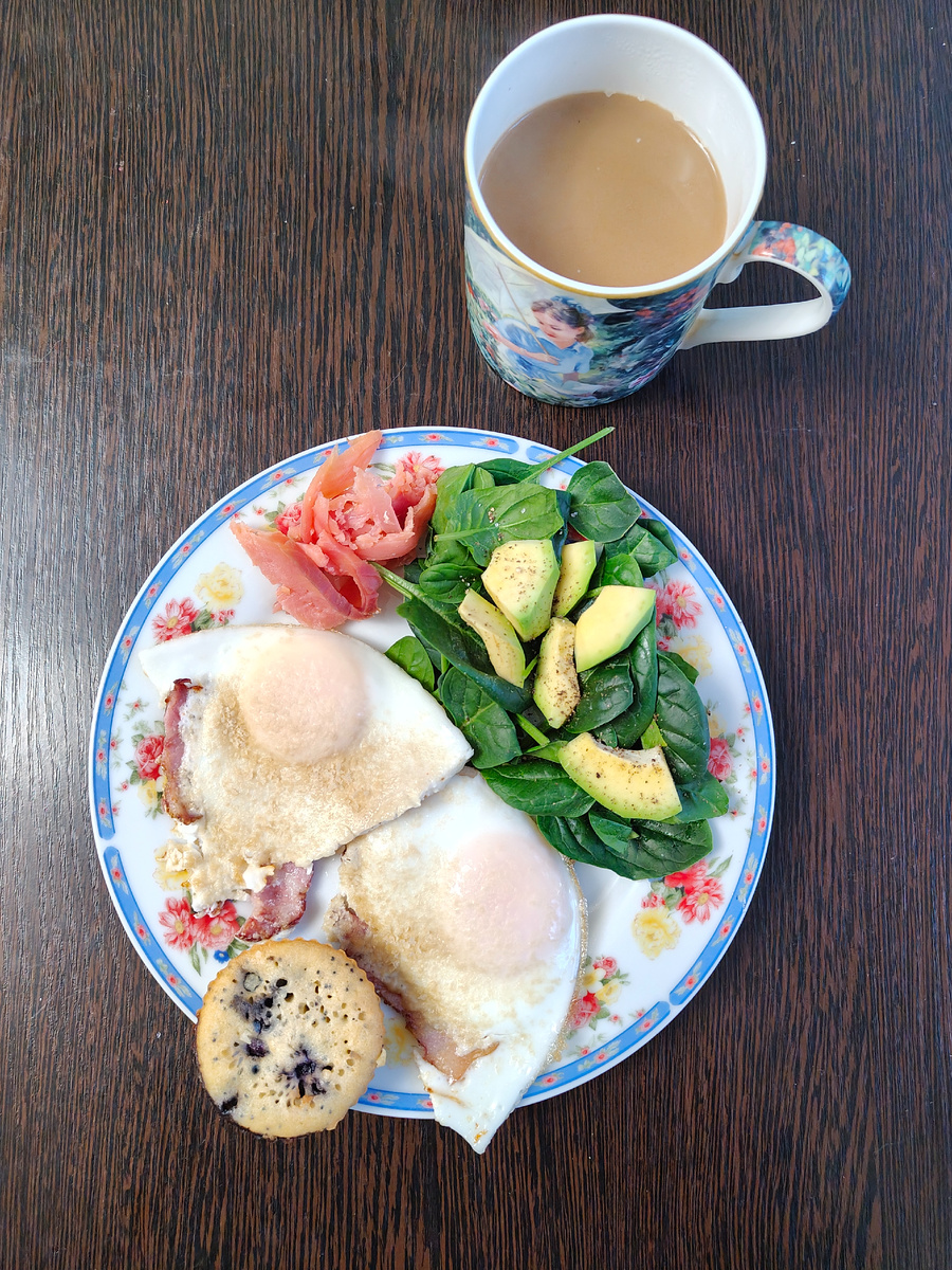 Завтрак на Интенсиве Кето-лайт.