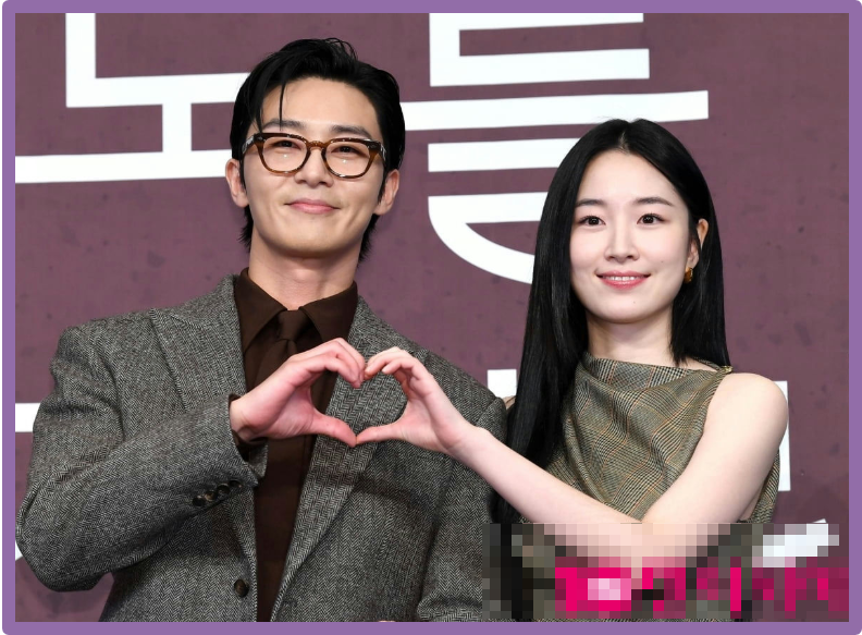 Актер Пак Со Джун и актриса Вон Джи Ан.
