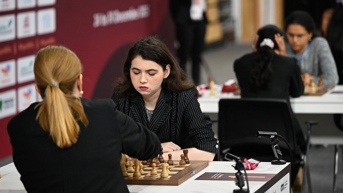    Александра Горячкина. AFP