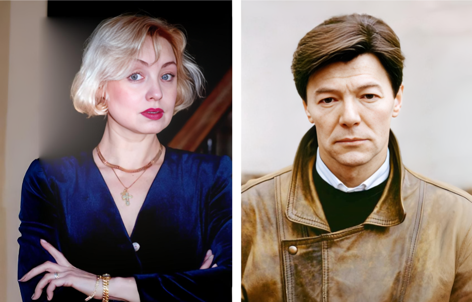 Елена Шанина и Александр Збруев