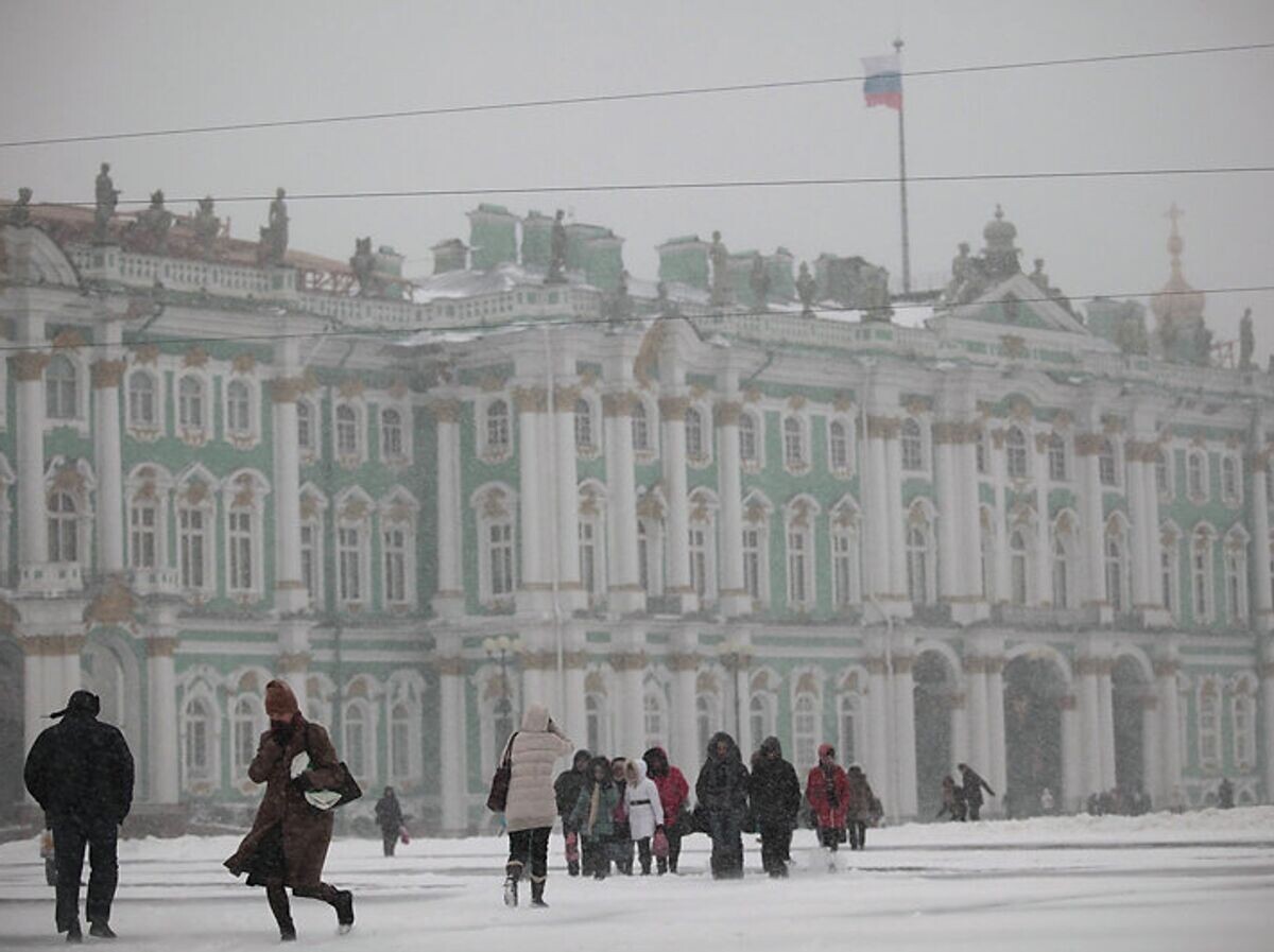    Снегопад в Петербурге | © РИА Новости / Игорь Руссак