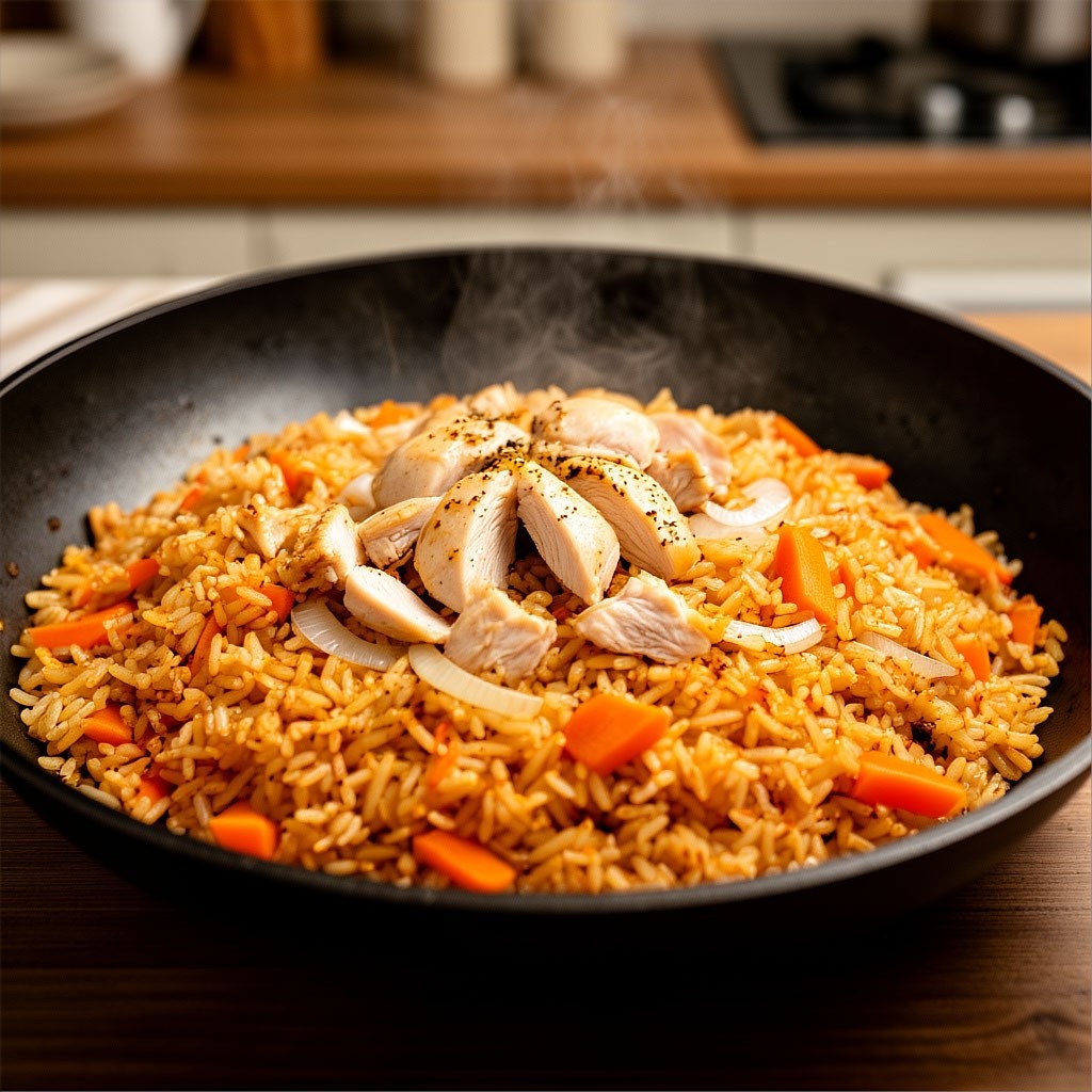 Плов с курицей