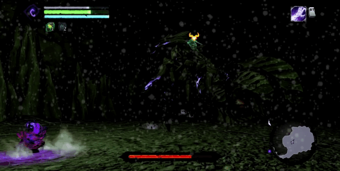 Gif картинка "Василевс и Эхидна атакуют всадника апокалипсиса"