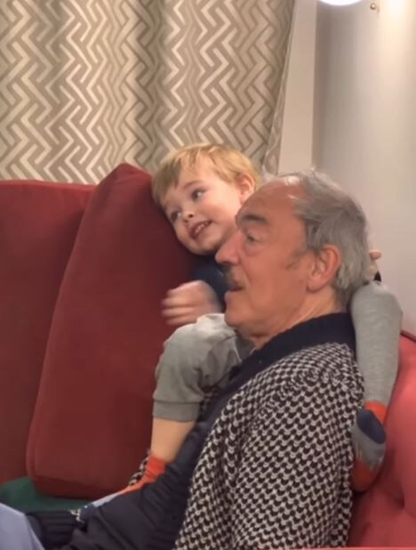 Михаил Боярский с внуком