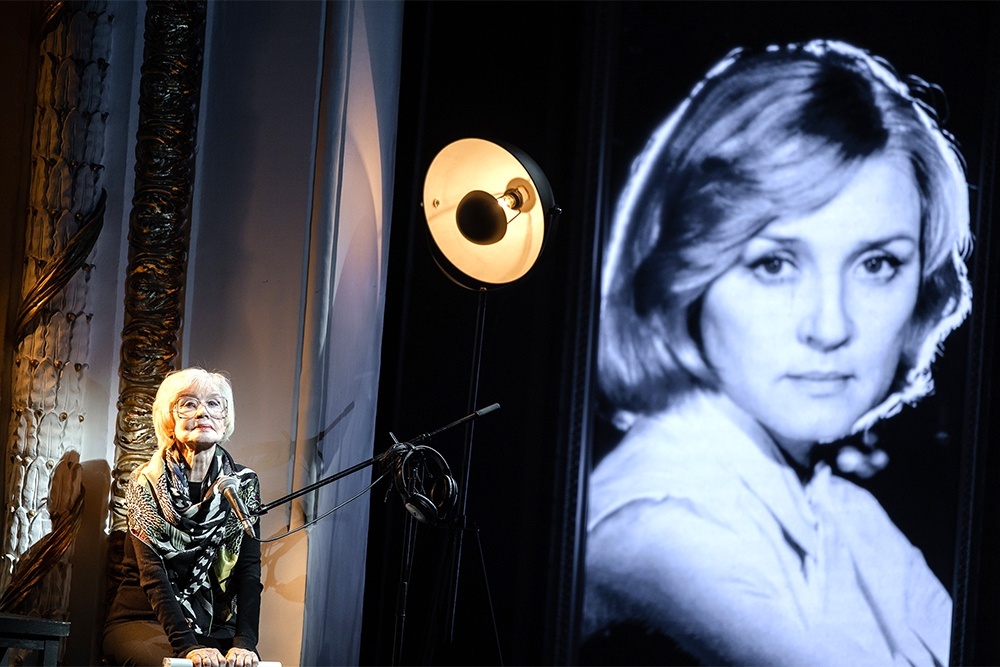    Последняя репетиция. Вера Алентова готовилась сыграть в спектакле "И будет театр!...". / Предоставлено Театром им.Пушкина