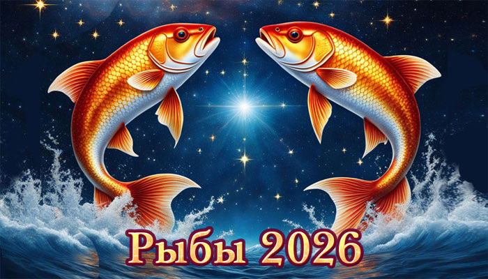 Гороскоп Рыбы на 2026 год: любовь, карьера, деньги и здоровье