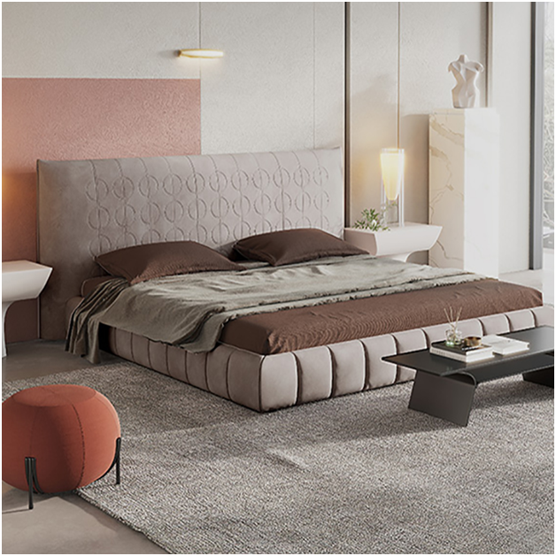 Современная кровать в спальню