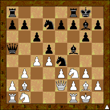 Финал партии Артемьев -Сарана (9 тур)