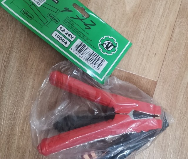 Как я сделал провода для прикуривания авто 1000A