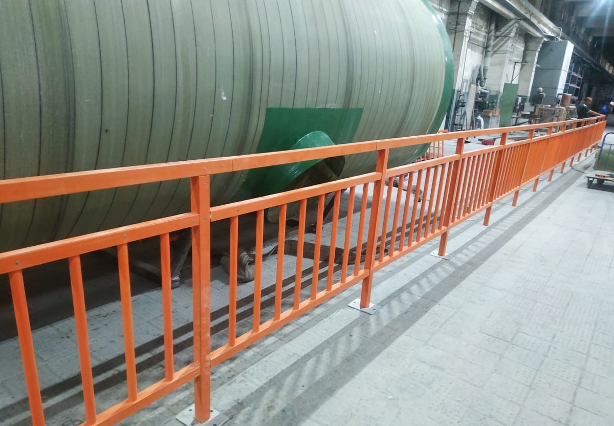 Пример ограждения