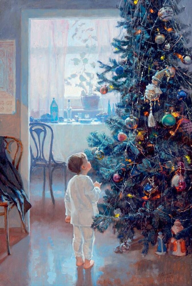 Александр Левченко. Утро Нового года
