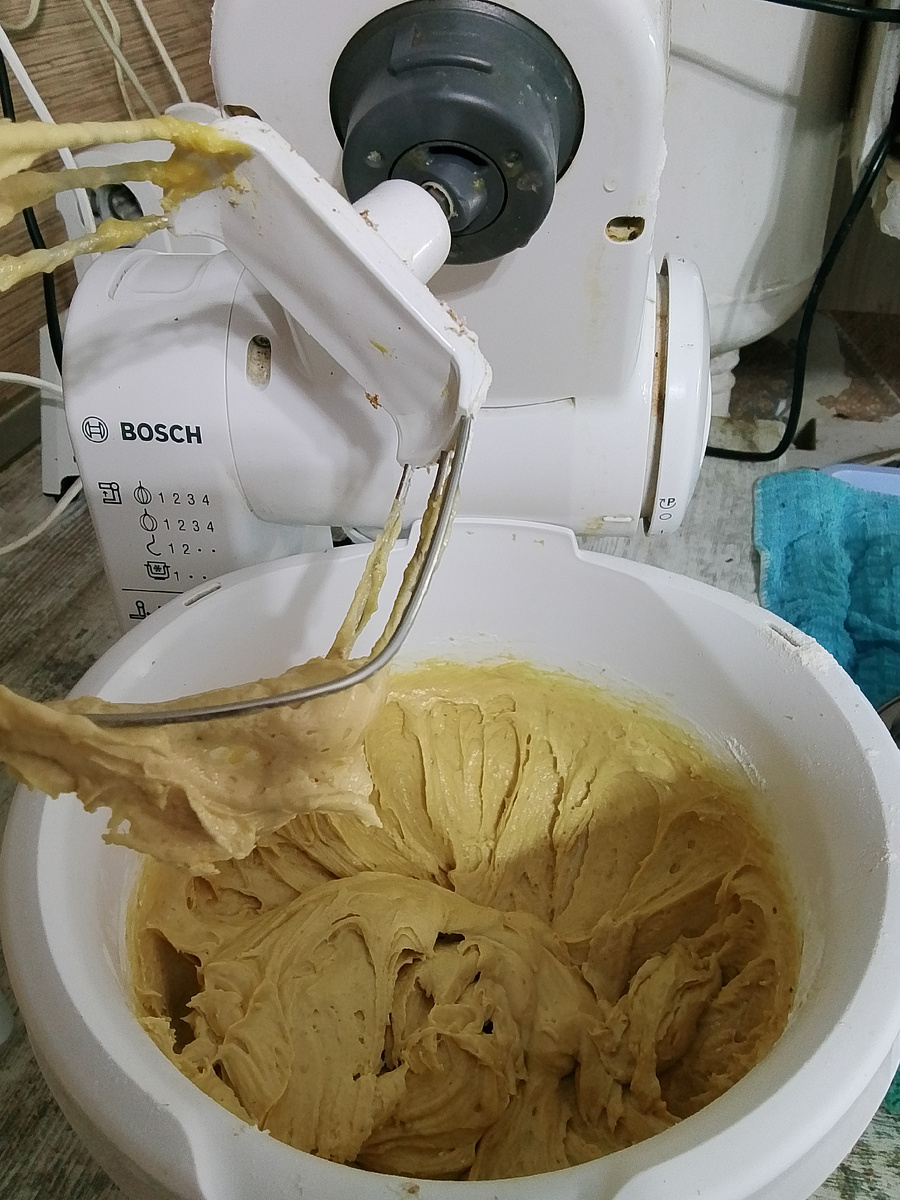 тесто получилось вкусное