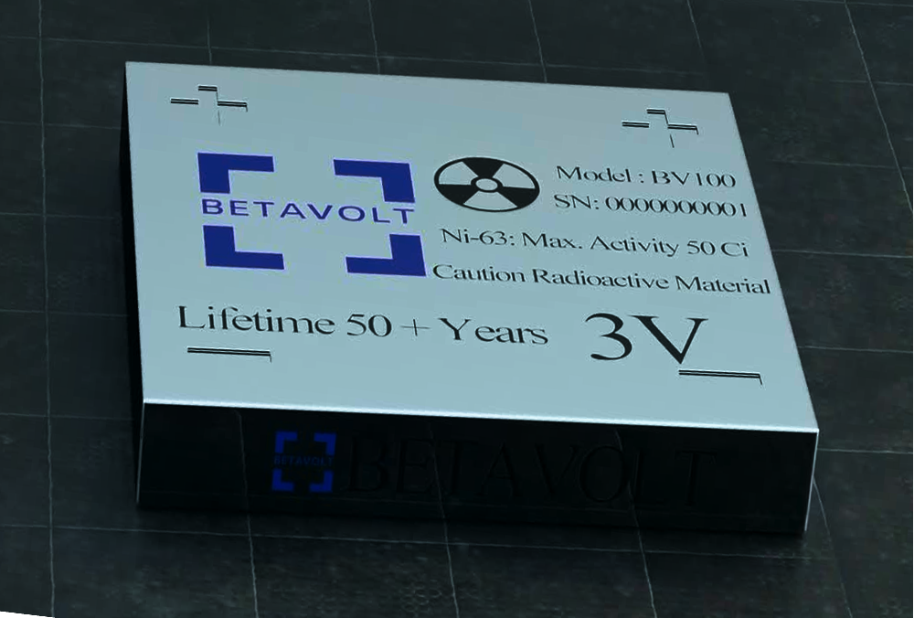 "Betavolt BV100: работает 50 лет без подзарядки"
